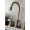 Kingston Brass KS2983PL Widespread Bathroom Faucet, Antique Brass KS2983PL - alternate 3